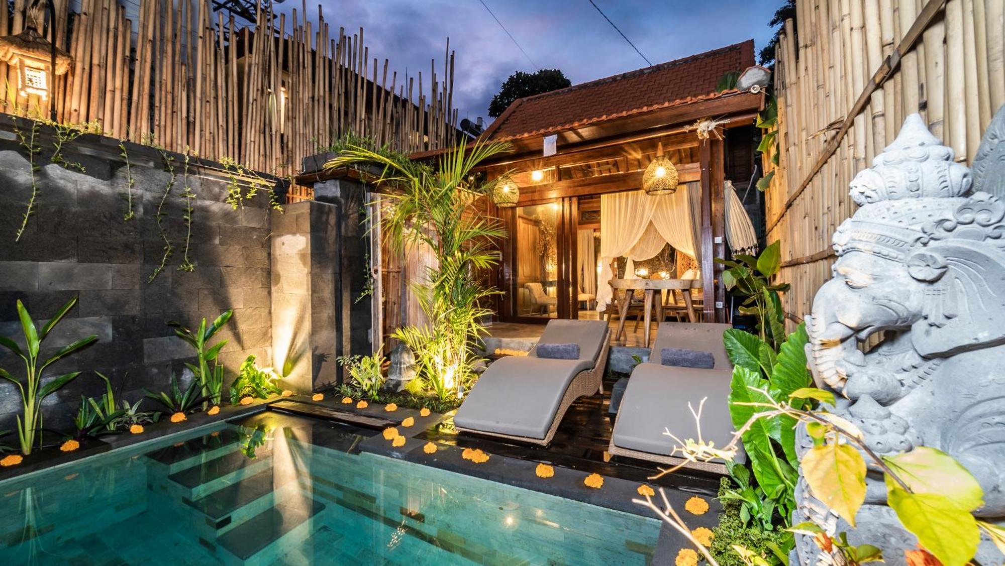 Ganesh Villa Ubud Exterior foto